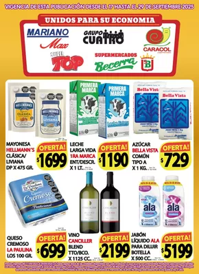 Catálogo Supermercados Becerra en Villa Carlos Paz | Gran variedad de ofertas | 2025-10-01T00:00:00.000Z - 2025-10-15T00:00:00.000Z