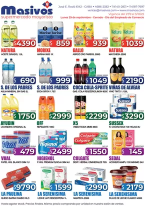Ofertas Masivos