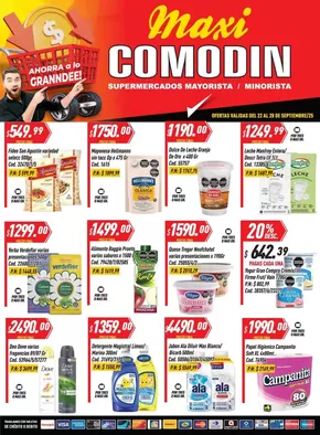 Catálogo Supermercados Comodin en San Pedro de Jujuy | Ahorra ahora con nuestras ofertas | 2025-10-01T00:00:00.000Z - 2025-10-15T00:00:00.000Z