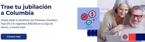 Catálogo Banco Columbia en Santa Rosa (La Pampa) | Trae tu jubilacion a Banco Columbia | 2025-10-02T00:00:00.000Z - 2025-10-31T00:00:00.000Z