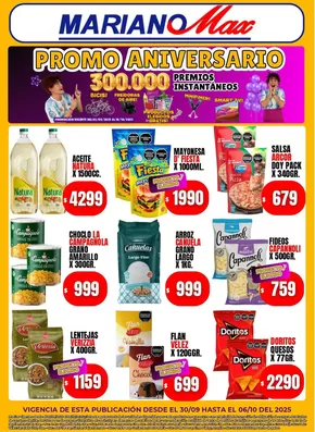 Catálogo Supermercados Mariano Max en Elortondo | Nuevas ofertas para descubrir | 2025-10-02T00:00:00.000Z - 2025-10-16T00:00:00.000Z
