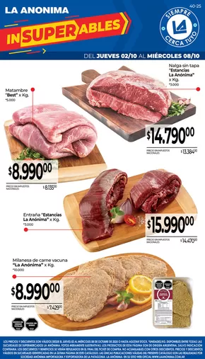 Catálogo La Anonima en General Roca (Río Negro) | Carnes, frutas y verduras | 2025-10-02T00:00:00.000Z - 2025-10-16T00:00:00.000Z