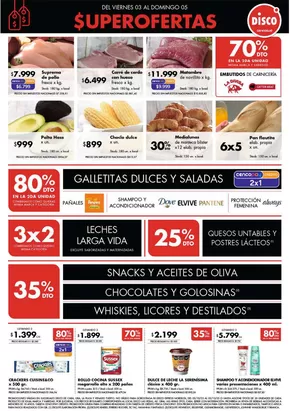 Catálogo Disco en Malargüe | Ofertas | Bs. As. y Santa Fé | 2025-10-02T00:00:00.000Z - 2025-10-05T00:00:00.000Z