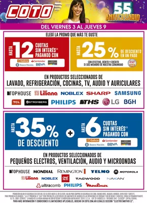 Catálogo Coto en Tortuguitas | Coto Afiche Electro Motivo | 2025-10-03T00:00:00.000Z - 2025-10-17T00:00:00.000Z