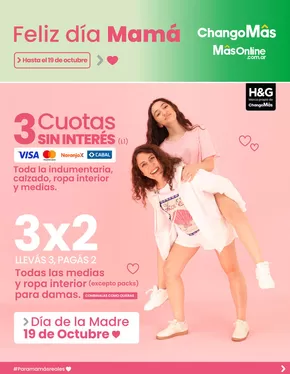 Catálogo HiperChangomas en Malargüe | Feliz Día Mamá | 2025-10-03T00:00:00.000Z - 2025-10-19T00:00:00.000Z