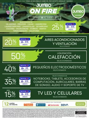 Catálogo Jumbo en Elortondo | Oferta | Electro  | 2025-10-03T00:00:00.000Z - 2025-10-16T00:00:00.000Z