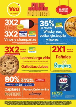 Catálogo Supermercados Vea en Laboulaye | Oferta fin de semana | 2025-10-03T00:00:00.000Z - 2025-10-05T00:00:00.000Z