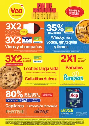 Catálogo Supermercados Vea en Laboulaye | Nuestras mejores ofertas para ti | 2025-10-03T00:00:00.000Z - 2025-10-05T00:00:00.000Z