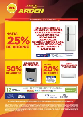 Catálogo Supermercados Vea en Malargüe | Ofertas que ardén | 2025-10-03T00:00:00.000Z - 2025-10-16T00:00:00.000Z