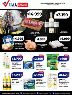 Catálogo Supermayorista Vital en Bahía Blanca | Nuestras mejores ofertas para ti | 2025-10-04T00:00:00.000Z - 2025-10-18T00:00:00.000Z