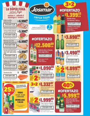 Catálogo Josimar en Monte Grande (Buenos Aires) | Ofertas especiales para ti | 2025-10-04T00:00:00.000Z - 2025-10-18T00:00:00.000Z