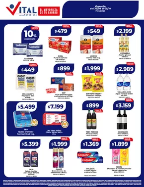 Catálogo Supermayorista Vital en Posadas | Ofertas y gangas exclusivas | 2025-10-05T00:00:00.000Z - 2025-10-19T00:00:00.000Z