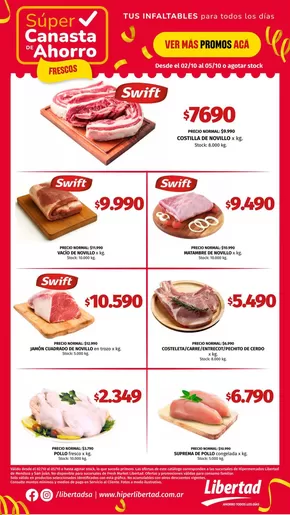 Catálogo Hiper Libertad en San Juan (San Juan) | Ofertas principales para todos los cazadores de gangas | 2025-10-05T00:00:00.000Z - 2025-10-19T00:00:00.000Z