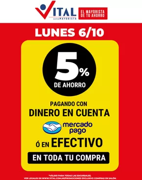 Catálogo Supermayorista Vital en Posadas | Mercado Pago |  | 2025-10-06T00:00:00.000Z - 2025-10-20T00:00:00.000Z