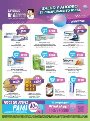 Catálogo Farmacias del Dr Ahorro en Las Heras (Mendoza) | Catálogo de ofertas | 2025-10-06T00:00:00.000Z - 2025-11-02T00:00:00.000Z