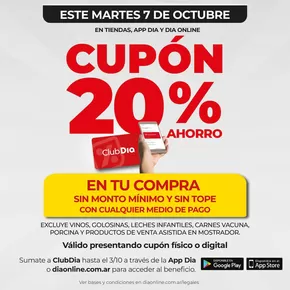 Catálogo Supermercados DIA en Buenos Aires | Ofertas Supermercados DIA | 2025-10-07T00:00:00.000Z - 2025-10-21T00:00:00.000Z