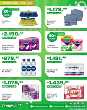 Catálogo Supermercados Damesco en Salta | Excelente oferta para cazadores de gangas | 2025-10-08T00:00:00.000Z - 2025-10-22T00:00:00.000Z