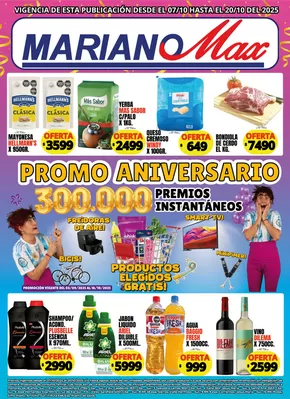 Catálogo Supermercados Mariano Max | Gangas exclusivas | 2025-10-08T00:00:00.000Z - 2025-10-22T00:00:00.000Z