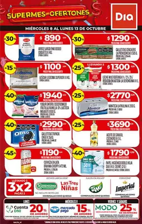 Catálogo Supermercados DIA | Grandes descuentos en productos seleccionados | 2025-10-08T00:00:00.000Z - 2025-10-22T00:00:00.000Z