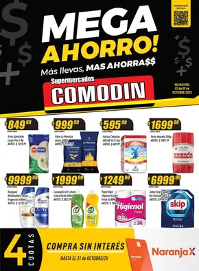 Catálogo Supermercados Comodin en Merlo (San Luis) | Gran variedad de ofertas | 2025-10-09T00:00:00.000Z - 2025-10-23T00:00:00.000Z