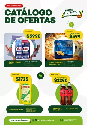 Catálogo Super Mami en Merlo (San Luis) | Catálogo de ofertas | 2025-10-09T00:00:00.000Z - 2025-10-14T00:00:00.000Z
