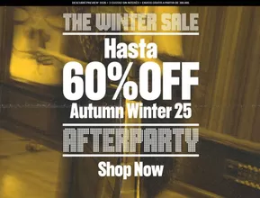 Hasta 60% off