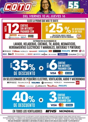 Catálogo Coto en Buenos Aires | Coto Afiche Electro Motivo | 2025-10-10T00:00:00.000Z - 2025-10-24T00:00:00.000Z