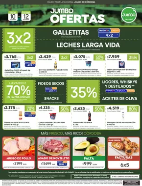 Catálogo Jumbo en Río Grande | Ofertas | Córdoba | 2025-10-09T00:00:00.000Z - 2025-10-12T00:00:00.000Z