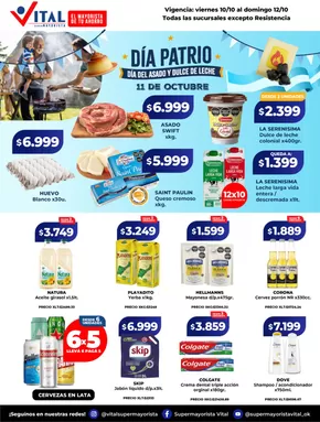 Catálogo Supermayorista Vital en Posadas | Ofertas fin de semana |  | 2025-10-11T00:00:00.000Z - 2025-10-25T00:00:00.000Z