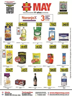 Catálogo Hiper May en Merlo (Buenos Aires) | Ofertas Hiper May | 2025-10-11T00:00:00.000Z - 2025-10-25T00:00:00.000Z