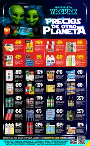Catálogo Supermercados Yaguar | Ofertas principales y descuentos | 2025-10-13T00:00:00.000Z - 2025-10-27T00:00:00.000Z