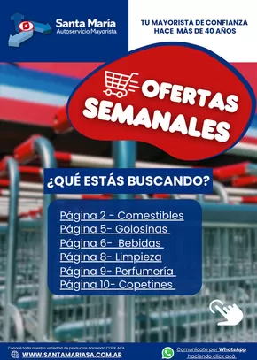 Catálogo Santa Maria en Marcos Paz (Tucumán) | Ofertas Santa Maria | 2025-10-13T00:00:00.000Z - 2025-10-18T00:00:00.000Z