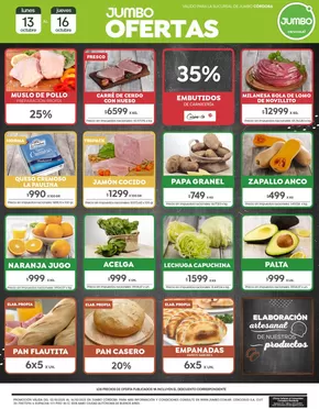 Catálogo Jumbo en La Carrodilla | Ofertas | Córdoba | 2025-10-13T00:00:00.000Z - 2025-10-16T00:00:00.000Z