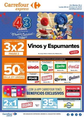 Catálogo Carrefour Express en Rawson (Chubut) | Carrefour Express 14 Octubre | 2025-10-14T00:00:00.000Z - 2025-10-21T00:00:00.000Z