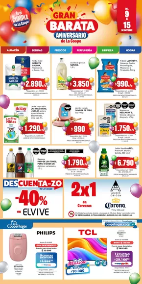 Catálogo Cooperativa Obrera en Mar del Plata | Gran-Barata 09102025 | 2025-10-15T00:00:00.000Z - 2025-10-29T00:00:00.000Z