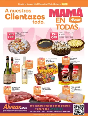 Catálogo Super Alvear en Santa Fe | Ofertas Super Alvear | 2025-10-16T00:00:00.000Z - 2025-10-30T00:00:00.000Z