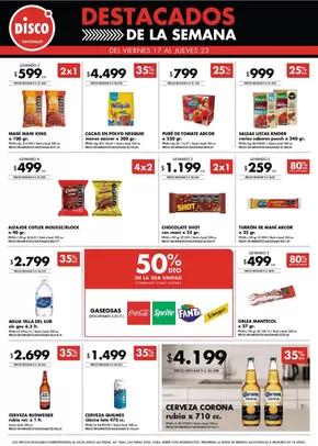Catálogo Disco | Destacados - Ofertas I Nacional  | 2025-10-17T00:00:00.000Z - 2025-10-23T00:00:00.000Z