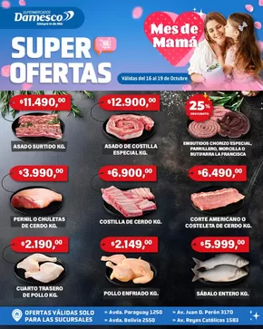Catálogo Supermercados Damesco en Salta | Ofertas Supermercados Damesco | 2025-10-17T00:00:00.000Z - 2025-10-31T00:00:00.000Z
