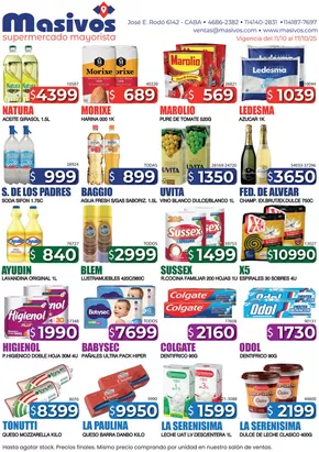 Ofertas Masivos