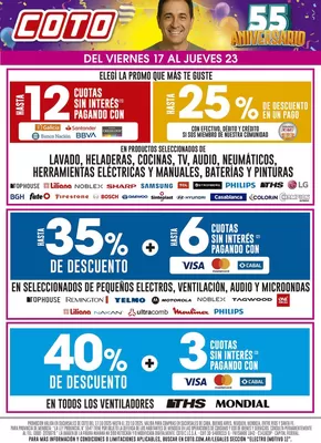 Catálogo Coto en Ezeiza | Coto Afiche Electro Motivo | 2025-10-17T00:00:00.000Z - 2025-10-31T00:00:00.000Z
