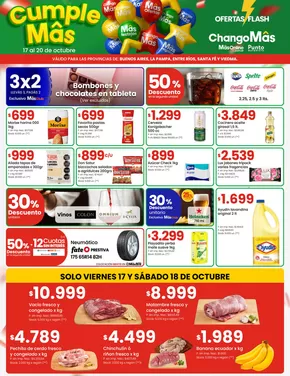 Catálogo HiperChangomas | Cumple Mas!! | 2025-10-17T00:00:00.000Z - 2025-10-20T00:00:00.000Z