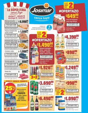 Catálogo Josimar en Quilmes | Ofertas Josimar | 2025-10-18T00:00:00.000Z - 2025-11-01T00:00:00.000Z