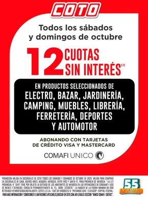 Catálogo Coto en Neuquén | Coto Afiche Web Banco Comafi- | 2025-10-18T00:00:00.000Z - 2025-11-01T00:00:00.000Z