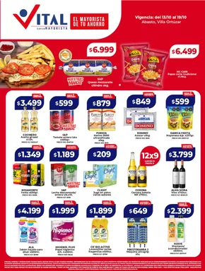 Catálogo Supermayorista Vital en Buenos Aires | Ahorra ahora con nuestras ofertas | 2025-10-19T00:00:00.000Z - 2025-11-02T00:00:00.000Z