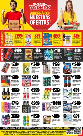 Catálogo Supermercados Yaguar en Córdoba | Nuestras mejores gangas | 2025-10-20T00:00:00.000Z - 2025-11-03T00:00:00.000Z