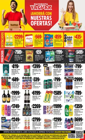 Catálogo Supermercados Yaguar | Ofertas exclusivas para nuestros clientes | 2025-10-20T00:00:00.000Z - 2025-11-03T00:00:00.000Z