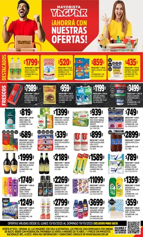 Catálogo Supermercados Yaguar en Salta | Ofertas y promociones actuales | 2025-10-20T00:00:00.000Z - 2025-11-03T00:00:00.000Z