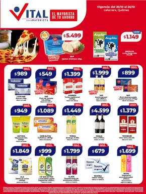 Catálogo Supermayorista Vital | Ofertas principales y descuentos | 2025-10-21T00:00:00.000Z - 2025-11-04T00:00:00.000Z