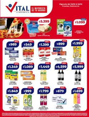 Catálogo Supermayorista Vital | Ofertas principales y descuentos | 2025-10-21T00:00:00.000Z - 2025-11-04T00:00:00.000Z
