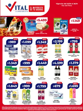 Catálogo Supermayorista Vital | Ofertas principales y descuentos | 2025-10-21T00:00:00.000Z - 2025-11-04T00:00:00.000Z